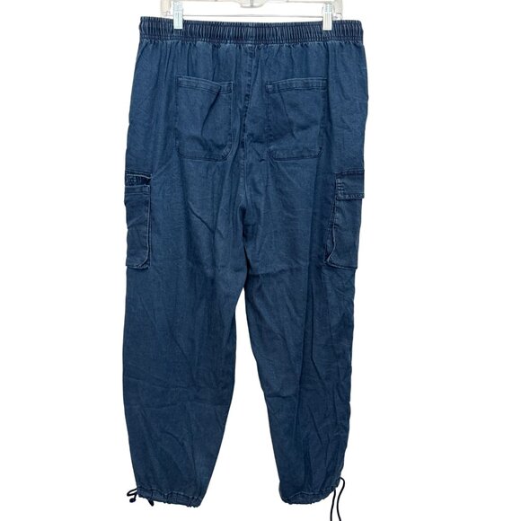 Time and Tru Women's Parachute Cargo Jogger Pants - Size Large - Picture 8 of 8